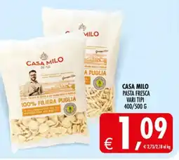 Deco Supermercati Casa milo pasta fresca offerta