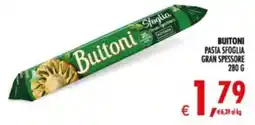 Deco Supermercati Buitoni pasta sfoglia gran spessore offerta