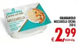 Deco Supermercati Granarolo mozzarella cucina offerta