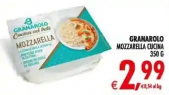 Deco Supermercati Granarolo mozzarella cucina offerta