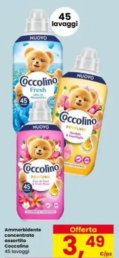 Interspar Ammorbidente concentrato Coccolino offerta