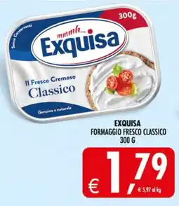 Deco Supermercati Exquisa formaggio fresco classico offerta