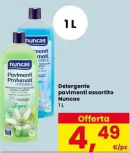 Interspar Detergente pavimenti Nuncas offerta