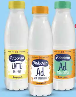 Deco Supermercati Arborea latte ad 1%/0%/ senza lattosio/ intero offerta