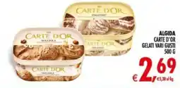 Deco Supermercati Algida carte d'or gelati offerta