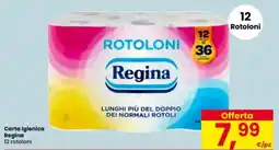 Interspar Carta igienica Regina 12 rotoloni offerta