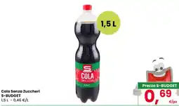 Interspar Cola Senza Zuccheri S-BUDGET offerta