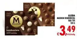 Deco Supermercati Algida magnum bomboniera offerta