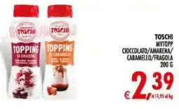 Deco Supermercati Toschi mytopp cioccolato/amarena/ caramello/fragola offerta