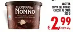 Deco Supermercati Motta coppa del nonno chicchi al caffe offerta