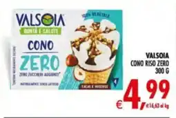 Deco Supermercati Valsoia cono riso zero offerta