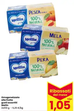Interspar Omogeneizzato alla frutta Mellin offerta