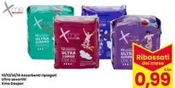 Interspar 10/12/14/16 Assorbenti ripiegati Ultra Xme Despar offerta
