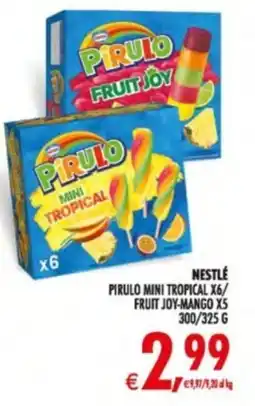 Deco Supermercati Nestlé pirulo mini tropical x6/ fruit joy-mango x5 offerta