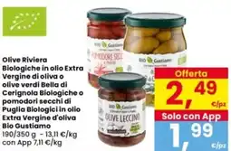 Interspar Olive Riviera Biologiche Bio Gustiamo offerta