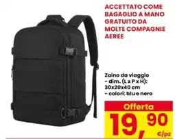 Interspar Zaino da viaggio offerta
