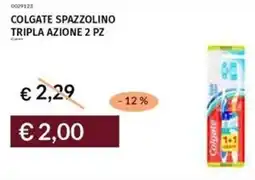 Prezzemolo e Vitale Colgate spazzolino tripla azione 2 pz offerta