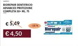 Prezzemolo e Vitale Biorepair dentifricio advanced protezione completa 50+ offerta