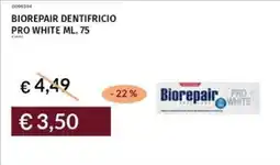 Prezzemolo e Vitale Biorepair dentifricio pro white offerta