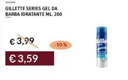 Prezzemolo e Vitale Gillette series gel da barba idratante offerta