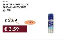 Prezzemolo e Vitale Gillette series gel da barba rinfrescante offerta