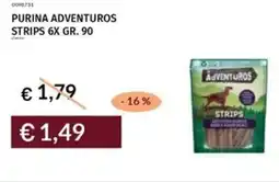 Prezzemolo e Vitale Purina adventuros strips offerta