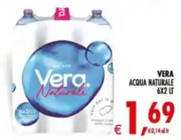 Deco Supermercati Vera acqua naturale offerta