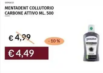 Prezzemolo e Vitale Mentadent collutorio carbone attivo offerta