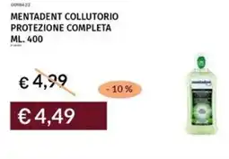 Prezzemolo e Vitale Mentadent collutorio protezione completa offerta