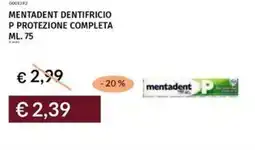 Prezzemolo e Vitale Mentadent dentifricio p protezione completa offerta