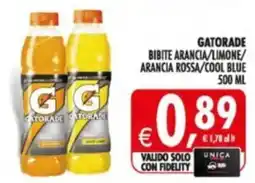 Deco Supermercati Gatorade bibite arancia/limone/ arancia rossa/cool blue offerta