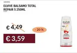 Prezzemolo e Vitale Elvive balsamo total repair 5 offerta