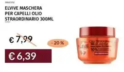 Prezzemolo e Vitale Elvive maschera per capelli olio straordinario offerta