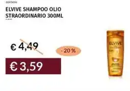 Prezzemolo e Vitale Elvive shampoo olio straordinario offerta