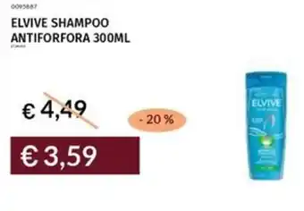 Prezzemolo e Vitale Elvive shampoo antiforfora offerta