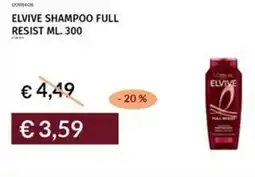 Prezzemolo e Vitale Elvive shampoo full resist offerta