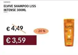 Prezzemolo e Vitale Elvive shampoo liss intense offerta