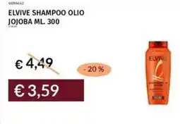 Prezzemolo e Vitale Elvive shampoo olio jojoba offerta