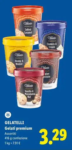 Lidl GELATELLI Gelati premium offerta
