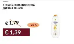 Prezzemolo e Vitale Dermomed bagnodoccia energia offerta