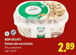 Lidl BON GELATI Gelato alla nocciolata offerta