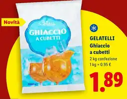 Lidl GELATELLI Ghiaccio a cubetti offerta