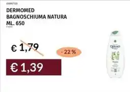 Prezzemolo e Vitale Dermomed bagnoschiuma natura offerta