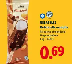 Lidl GELATELLI Gelato alla vaniglia offerta