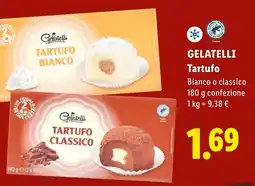 Lidl GELATELLI Tartufo offerta