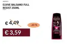 Prezzemolo e Vitale Elvive balsamo full resist offerta