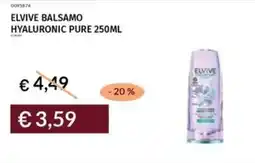 Prezzemolo e Vitale Elvive balsamo hyaluronic pure offerta