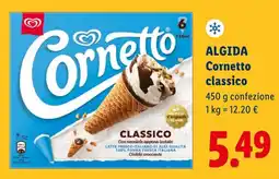 Lidl ALGIDA Cornetto classico offerta