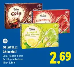 Lidl GELATELLI Ghiaccioli offerta