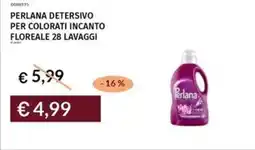 Prezzemolo e Vitale Perlana detersivo per colorati incanto floreale offerta